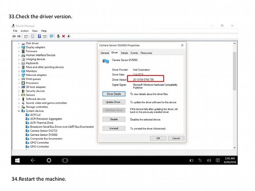 Intel Avstream Camera Driver