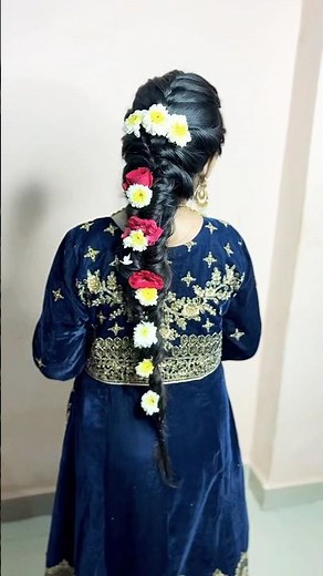 🌺Rapunzel Braid Hairstyle #hairstylingtutorial