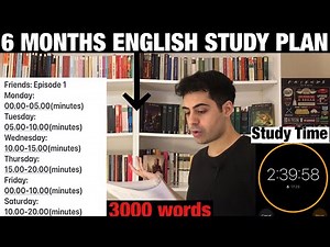 My 6 Months English Study Plan Will Make You Speak English Fluently