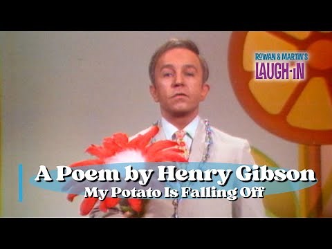 My Potato Is Falling Off | Henry Gibson | Rowan & Martin's Laugh-In
