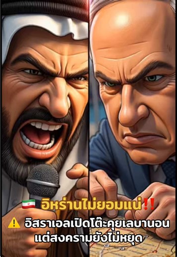 chapter 23 | 🇮🇷 อิหร่านโวย⁉️อิสราเอล 🇮🇱 เปิดโต๊ะเจรจากับเลบานอน🇱🇧 แต่การโจมตีกลุ่ม Hezbollah ยังไม่หยุด⁉️ นี่คือสันติภาพจริง… หรือแค่กลยุทธ์กดดันก่อนดีลใหญ่? 🌍🔥 . ถ้าสงครามลุกลาม คุณคิดว่าประเทศไหนจะเข้ามาอีก? #เทรนด์วันนี้ #สรุปข่าว #iran #geopolitics #aitrend