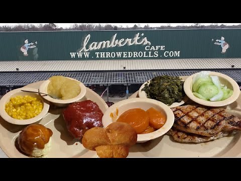 LAMBERT'S CAFE | Sikeston, Missouri | Home of the Throwed Rolls