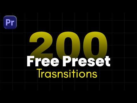 200+ Free Transitions Pack for Premiere Pro | Drag & Drop Easy