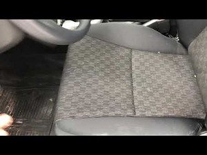 HONDA FIT SEAT ADJUST- HOW TO