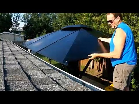 How To Assemble Hardtop Gazebo ( from The Home Depot)