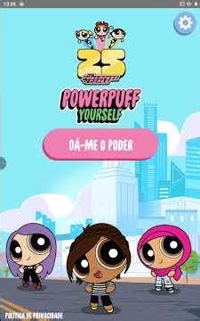 jogando o jogo novo que eu abaixei das meninas super poderosas