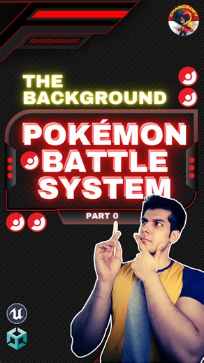 Charcadev | Gamedev • Code • Careers on Instagram: "Part 0: The Background This is the starting point of a multipart series where a full Pokémon-style battle system is built from scratch in Unreal Engine. There’s no development work in this part, and that’s intentional. Before touching systems, code, or mechanics, the motivation matters. The reason for starting this project is simple: a long-standing love for Pokémon and a curiosity about how its battle systems are designed, structured, and brou