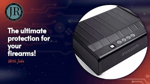 Watch awesafe lock box with fingerprint on Amazon Live