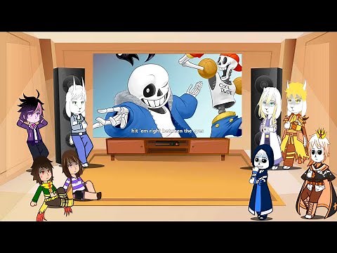 StorySwap React to Memes [Chara memes, Undertale AMV, Genocide], Undertale react to ??? part 1