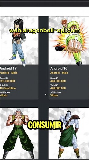 The easiest way to get Dragon Ball data #api #tutorial #coding