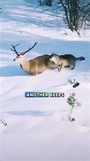 Wolves vs Deer Insane Chase 🐺 The Hunting Trick You’ve Never Seen