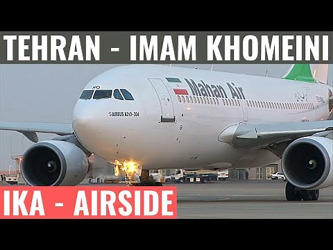 TEHRAN AIRPORT | IKA | IMAM KHOMEINI AIRPORT | PLANE SPOTTING IN IRAN | MAHAN AIR | IRAN AIR