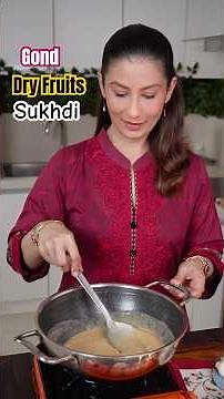 100-Year-Old Recipe GUARANTEED To Keep You Warm all through Winter! (Gond Dry Fruits Sukhdi)