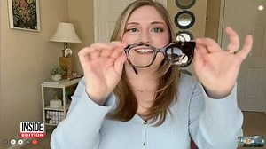 44K views · 413 reactions | Hannah Oliver was getting all set for her wedding when disaster struck. She was driving her car when another motorist pulled out in front of her, causing a collision. The force of the airbag shattered the sunglasses she was wearing. Now, she's created a line of shatter-proof sunglasses called The Blue Eye. | Inside Edition | Facebook