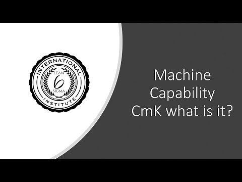 Machine Capability - Cmk Explained