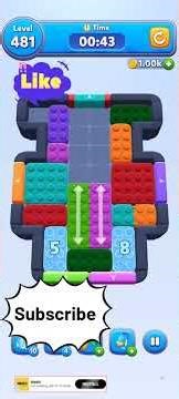 Color Block Jam Level 481 #gaming #colorblocks #games #entertainment