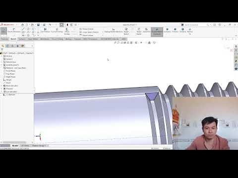 Clamp-Sided Pipe Vise in SolidWorks M10x35 Hex Screw Design Guide