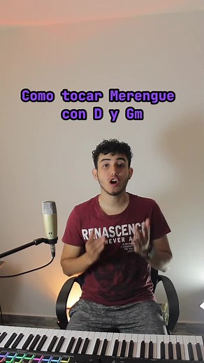Cómo tocar un merengue con acordes de Re mayor y Sol menor en piano