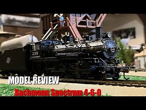 Review: Ho Scale Bachmann Spectrum 4-6-0 Chicago Northwestern R1 class.