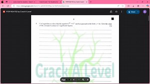 crack a level for students - Search \timesCrack A Level - For ... | Filo