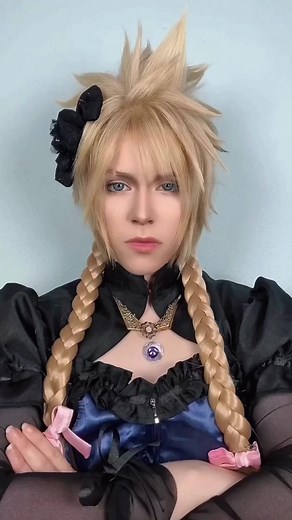 Cloud Strife Dress Cosplay | Final Fantasy 7 Remake