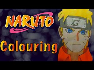 Naruto 🍥 colouring tutorial!!