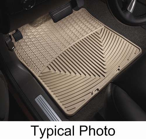 2027 Jeep Wrangler 4xe WeatherTech All-Weather Front Floor Mats - Tan