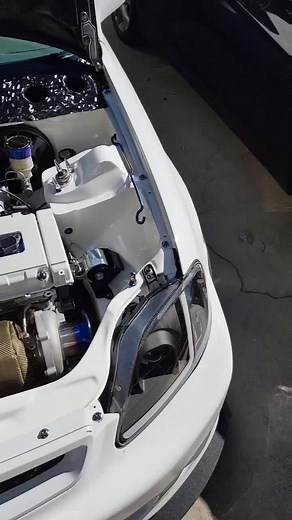 Restoring a White Honda Civic with B16 Engine | Handbuilt and Turbocharged