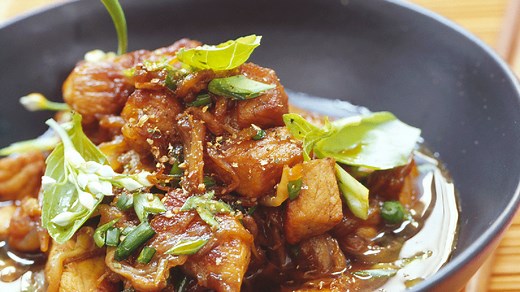 Sauté de porc au caramel