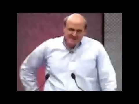 Steve Balmer going crazy on stage.