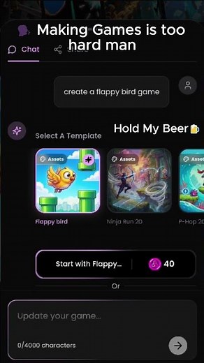 Create Your Own Game in Minutes 😱