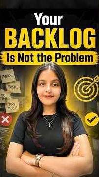 Best Way To Complete Your Backlog🔥- By Radha Mam #hsc #hscboard #ytshorts #shorts #shortsfeed