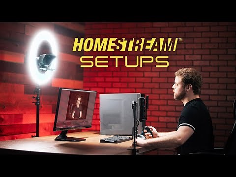 Setting up HomeStream Live Streaming Equipment