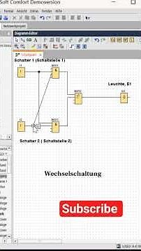 wechselschaltung - Siemens LOGO!Programmierung