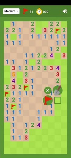 Google Minesweeper - Medium Mobile World Record