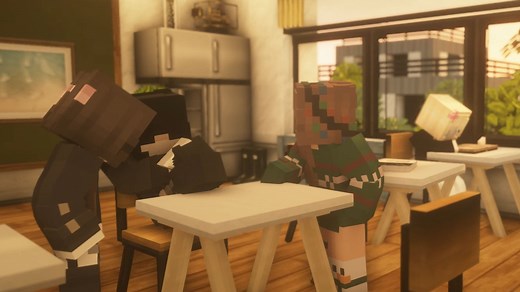 学了两天blockbuster做出来的短片