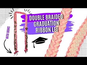 Double Braided Ribbon Lei Tutorial - Graduation Gift - Easy Tutorial