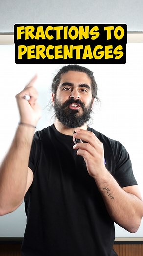 64K views · 1.9K reactions | Converting Fractions To Percentages Isn’t As Difficult As School Made It Out To Be #percentage #fractions #conversion #maths | Neil Does Maths | Facebook