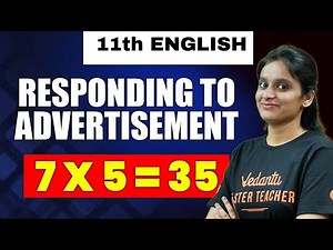 11th 12th English | Responding to Advertisement | Public Exam 2025 | Asha Ma'am