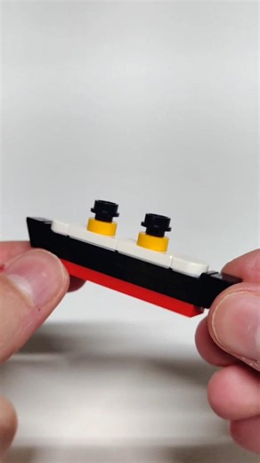 Mini LEGO ship TUTORIAL #lego #ship #legotutorials #titanic