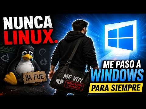 Goodbye Linux. I'll always use Windows.