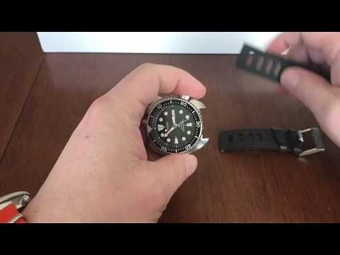 Seiko SRP777 How to: Install and Remove Lug Bars and Strap