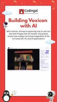 Amulya used Voxicon to turn simple ideas into 3D models.