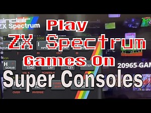 How To Play ZX Spectrum Games On Super Console X/X2 Pro/X3/X4 Retroarch Setup Tutorial