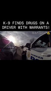 K-9 BUSTED DRIVER WITH DRUGS & WARRANTS FOR HIS ARREST IN PARKER! Per Parker PD: Officers noticed a suspicious vehicle at a local business while conducting increased patrols in the business’s parking lot. Shortly after the car left the parking lot, officers pulled the car over and began speaking with the driver and two passengers. During the conversation, they learned two of the suspects had outstanding warrants from Denver metro agencies. During questioning, K-9 Officer Cashman and K-9 Harry ar