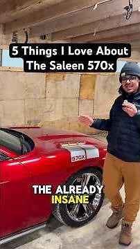 YOU DID’T KNOW THESE 5 CRAZY THINGS ABOUT THE SALEEN 570X!? #saleen #hellcat #cartok #carreview