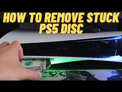 How To Remove Stuck PS5 Disc