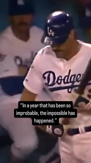 FOX Sports on Instagram: "37 years ago today, Kirk Gibson hit this legendary home run in Game 1 of the World Series with Vin Scully on the call."