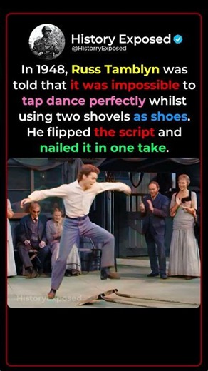 How Donald O'Connor Reinvented Tap Dancing With Shovels 🕺🪣