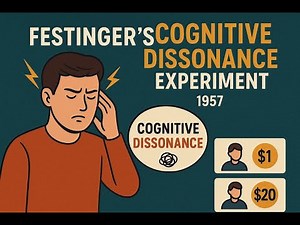 Festinger’s Cognitive Dissonance Experiment (1957) — Full Psychological Breakdown